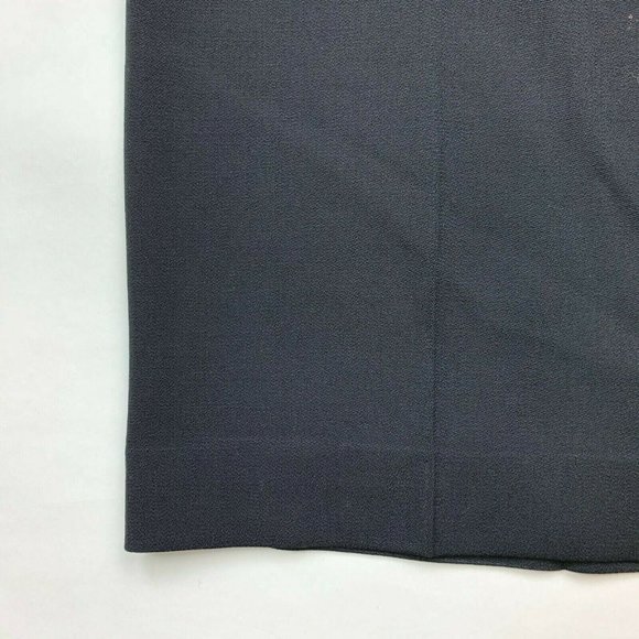 Max Mara Black Woolmark Blend Pants Pockets - Picture 3 of 10